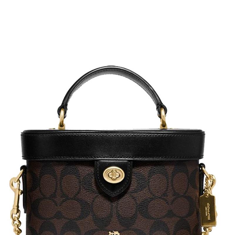 COACH Kay 20 Crossbody Bag Small Brown / Black (Unisex) Handbags 78277 IMAA8