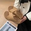 Sandals for Women's New Outer Wear Solid Color Sandal Womens Summer Casual Platform Fashion Beach Outdoor Flat Sandals