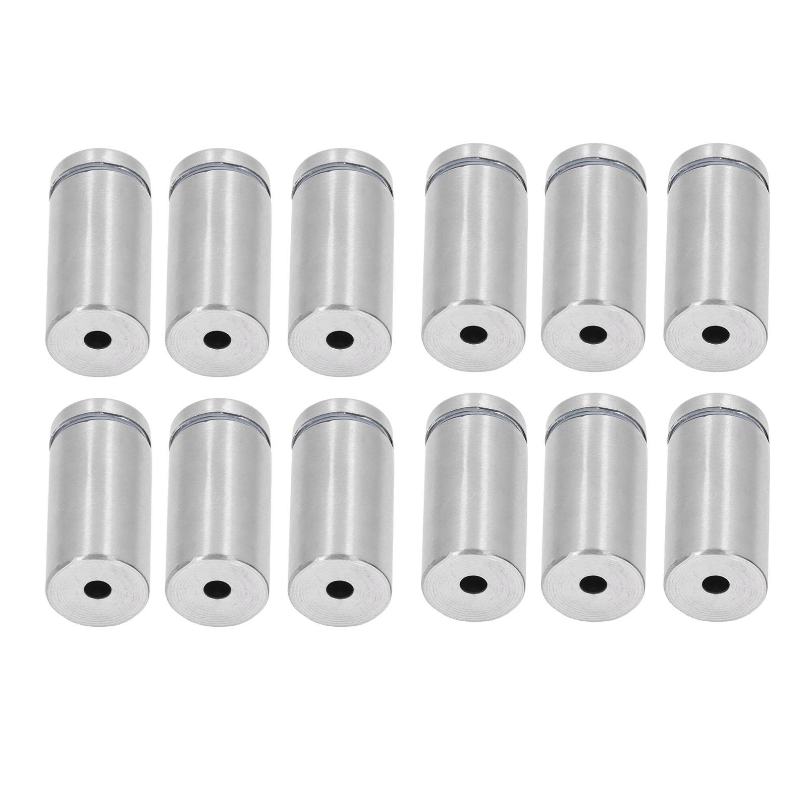 

12 шт. гвоздей для настенных вывесок из нержавеющей стали, гвозди для акрила 19x40 мм