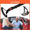 Versatile Car Window Handle With Adjustable Safety Assist Black 48cm/18.89in Size
