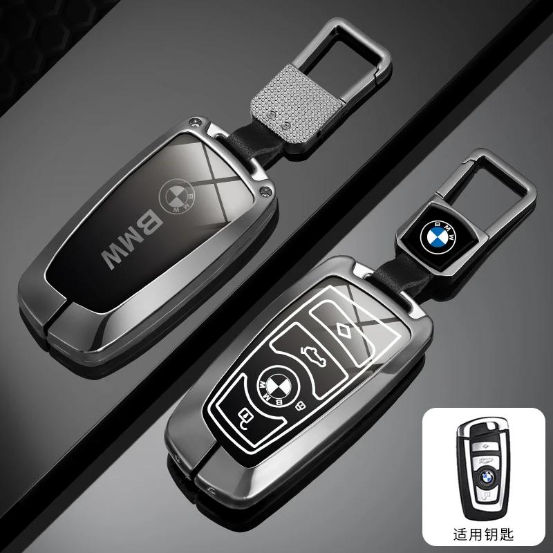 Hot 2025 Car Key Case Cover Shell Key Case Keychain Accessories for BMW 1 3 5 7 Series X1 X3 X4 F20 F30 F18 F25 M3 M4 E34 X5 F10