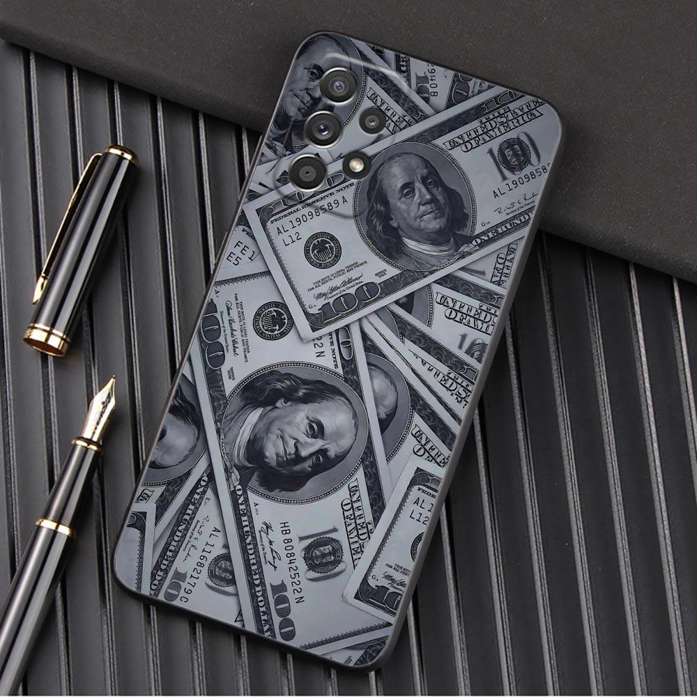 Cash Dollars Picture Printing Phone Case For Samsung Galaxy A57 A56 A37 A55 A36 5G A26 A54 A52 A35 A34 A25 A17 A16 A15 A07 Cover
