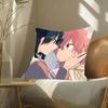 Bloom Into You Bilibili Animation Pillow Case Fashion Square Pillowcase Bedroom Sofa Room Ins Decoration Leisure
