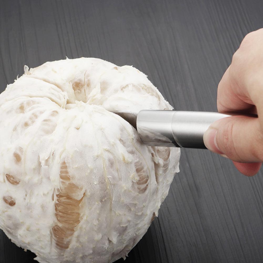 Household Stainless Steel Fruit Grapefruit Pomelo Peeler Peel Cutter Peeling Tool Kitchen Gadget