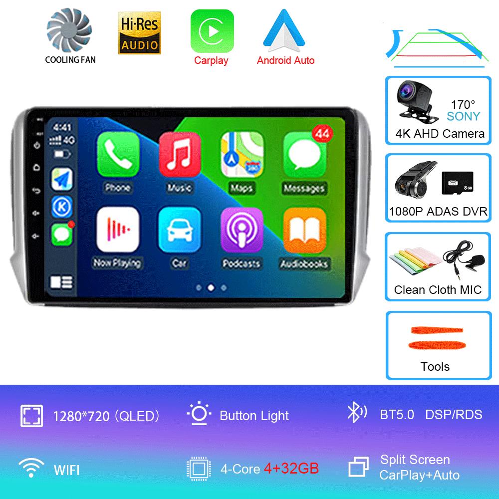 Android 14 For Peugeot 2008 208 Series 2012 2013 2014 2015 - 2018 Multimedia Stereo Car GPS Player Navigation Radio Video Player