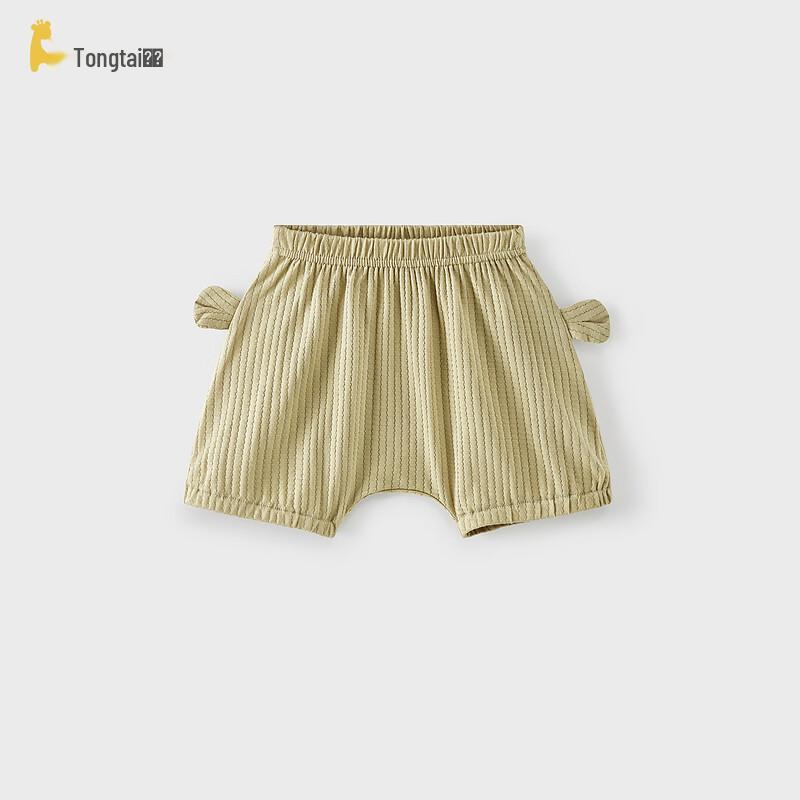 TONGTAI Baby Pure Cotton Summer Big PP Shorts 80 коричневый
