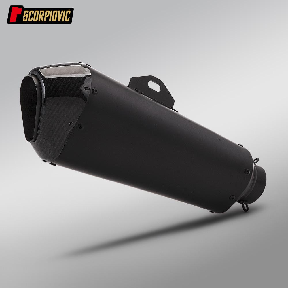 Sportbike Street Bike Exhaust Pipe for T155, CBR650, Sai 800, Z900, MT07, 321R