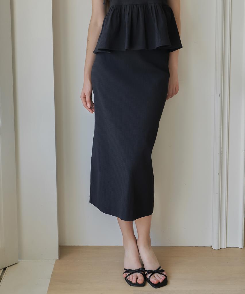 Peullobeu Ron Ron Skirt_Bk