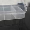 5 Compartments Fishing Tackle Box Storage Case Fly Fishing Lure Spoon Hook Bait Case Boxes Fishing Accessories Tools