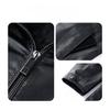 Genuine Leather Jacket for Men Large Size Young and Middle-aged Men  Sheepskin Korean Style Slim Loose Stand-up Collar Short Leather Jacket