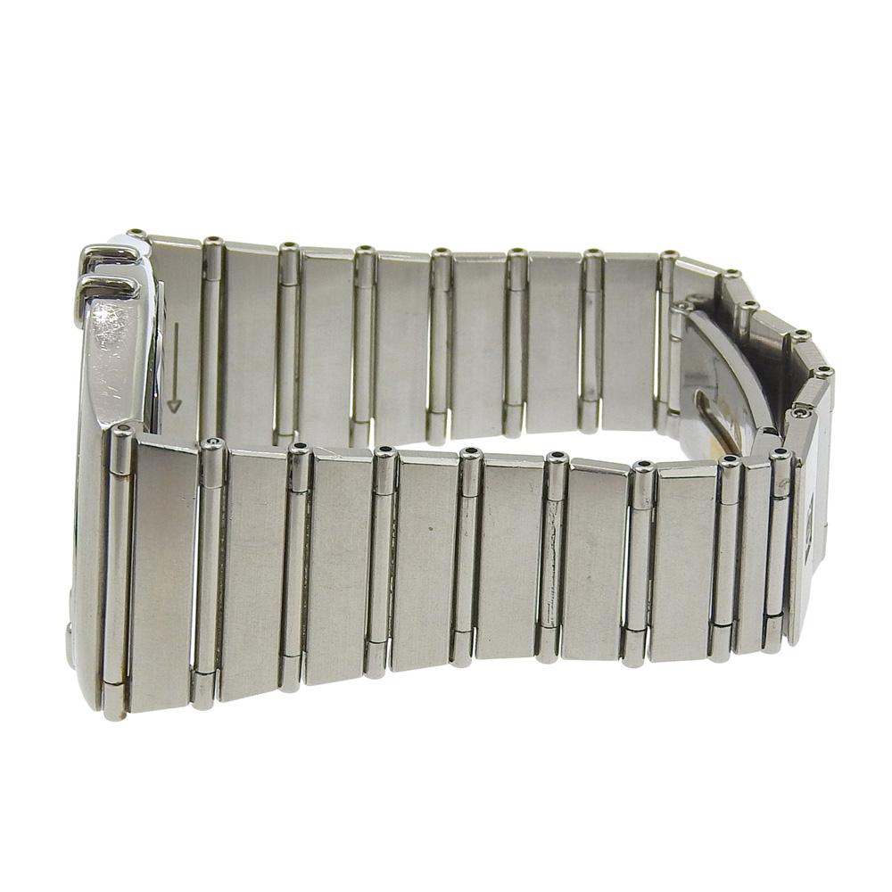 Omega Ceasuri Constellation Argintiu Cadran Argintiu Oțel Inoxidabil Cuarț Analogic bărbați Folosit