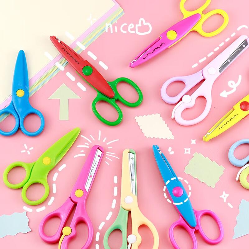 Fumede Kids Safety Scissors 8-Pack