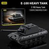 Tiger 97001 Heavy Tank Military Model Building Kit with Minifigures