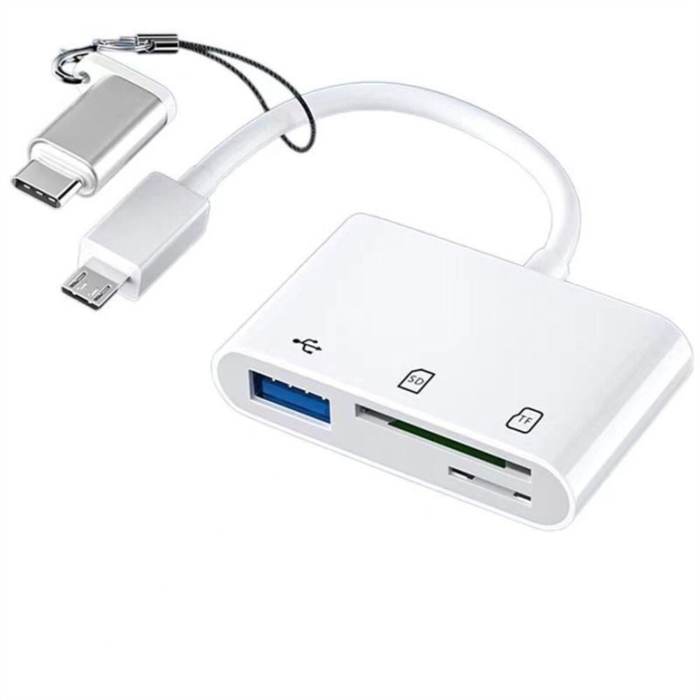 Data Transfer Cable Memory Card Reader USB Adapter Type C Card Reader USB Connector OTG Adapter