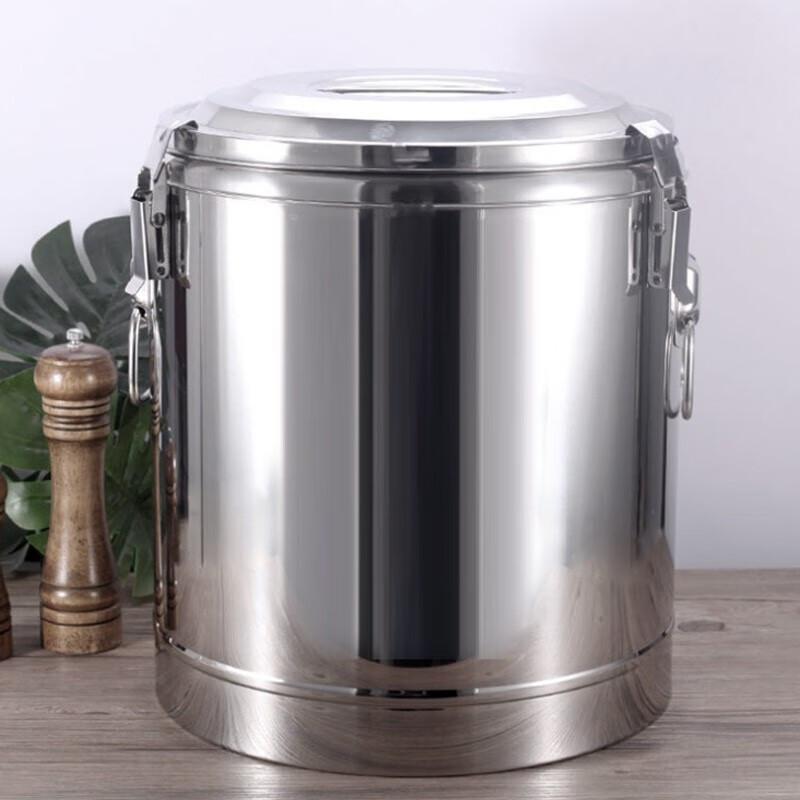 Stainless Steel Insulated Food Storage Barrel