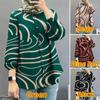 New Floral Puff Sleeve Muslim Women's Shirt - Malaysia Collection