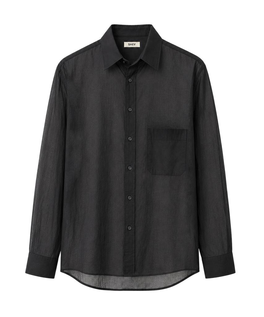Seibeu Breezy Relaxed Silhouette Shirt (Black)