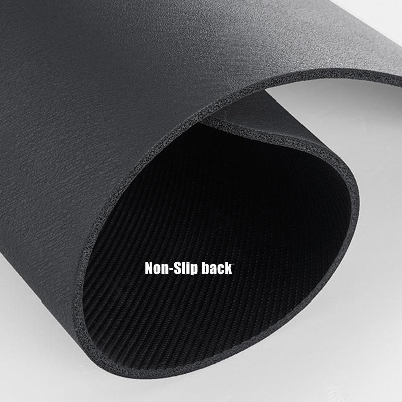 Solid Plaid Absorbent Drained Placemat Super Absorbent Coffee Dish Quick Drying Kitchen Office Table Mat Bathroom Draining Pads