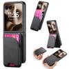 Wallet Card Holder Bracket Phone Case for Motorola Razr 60 50 40 Ultra Moto Razr 40 50 60 Magnetic Card Case Leather Cover
