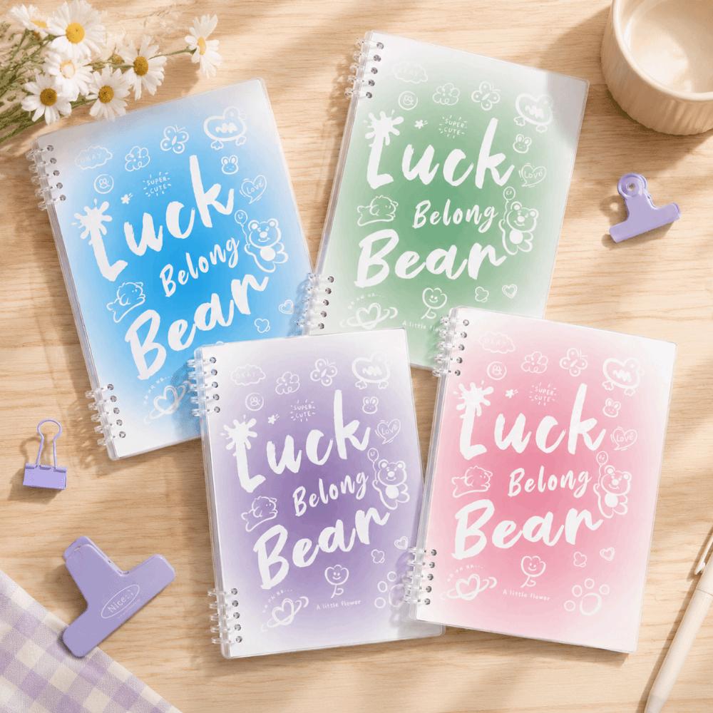 Gradient Color Binder Notebook A5/B5 Notepad Multi-functional Loose-leaf Notebook Studnets