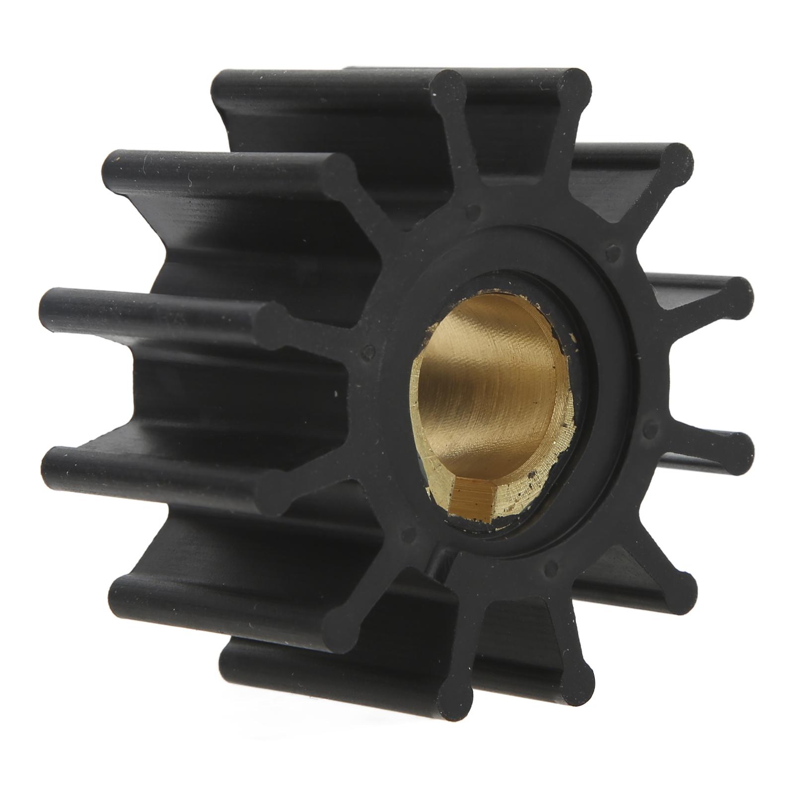 

57mm Outboard Water Pump Impeller 4568‑0001 2877‑0001 12 Blades Replacement for Jabsco