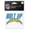Wincraft Perfect Cut 10x10cm Autocollant NFL Teams Slogan