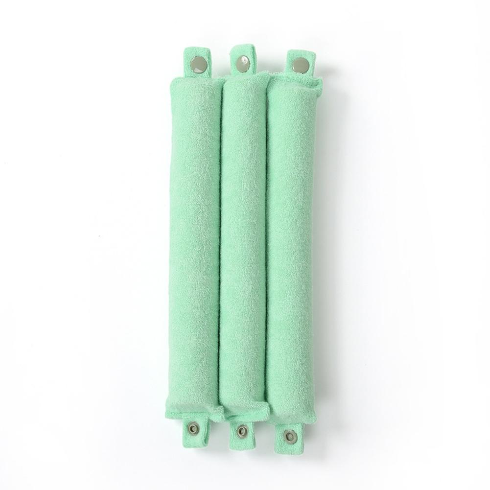 3pcs/set Heatless Curling Rod Headband Lazy Hair Curlers No Heat Hair Rollers Curls Soft Towel Cloth Button Hair Styling Tools