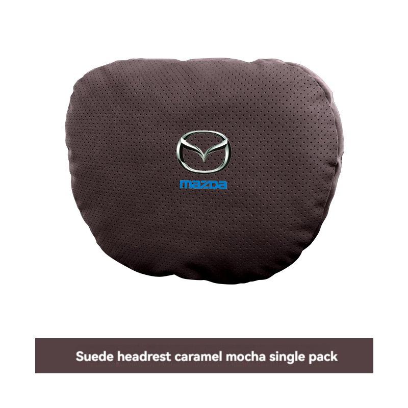 

2025 Hot Suede Seat Headrest Neck Pillow Soft Comfort Cushion Lumbar Support For Mazda CX-3 CX-4 CX-5 CX-7 CX-9 Mazda 3 Axela 6
