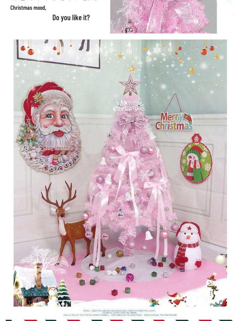 Christmas Tree Set with Window Decorations (60cm, 1.2m, 1.5m, 1.8m, 2.1m)