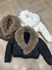 New cotton clothes women's fashion collar winter foreign style women's coat women's feather anti-warm fox hair short
