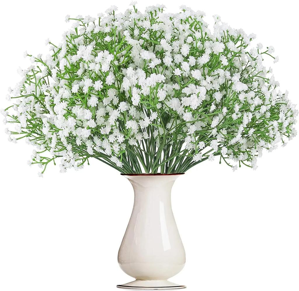 1pcs Artificial Flowers Baby Breath Flower Fake Gypsophila for Wedding Party Home Decoration Floral Bouquets DIY Accessories