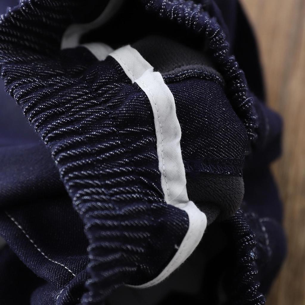 Children's Fleece-Lined Jeans - 2025 Autumn/Winter Collection: Warm, Thick, Trendy Denim Pants for Medium and Big Kids