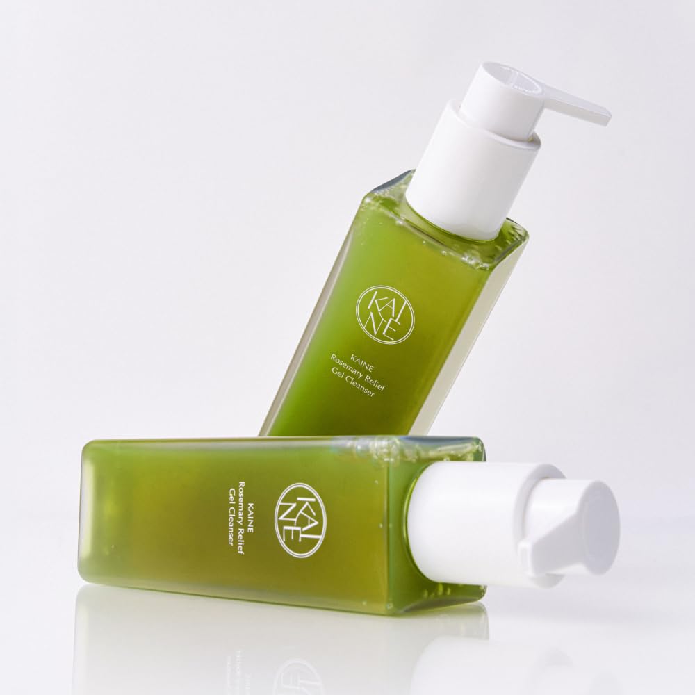 Kaine Rosemary Relief Gel Cleanser Formulated with Rosemary BHA and Triple Hyaluronic This Gentle Cleanser Provides Gentle Hydration and a Gentle
