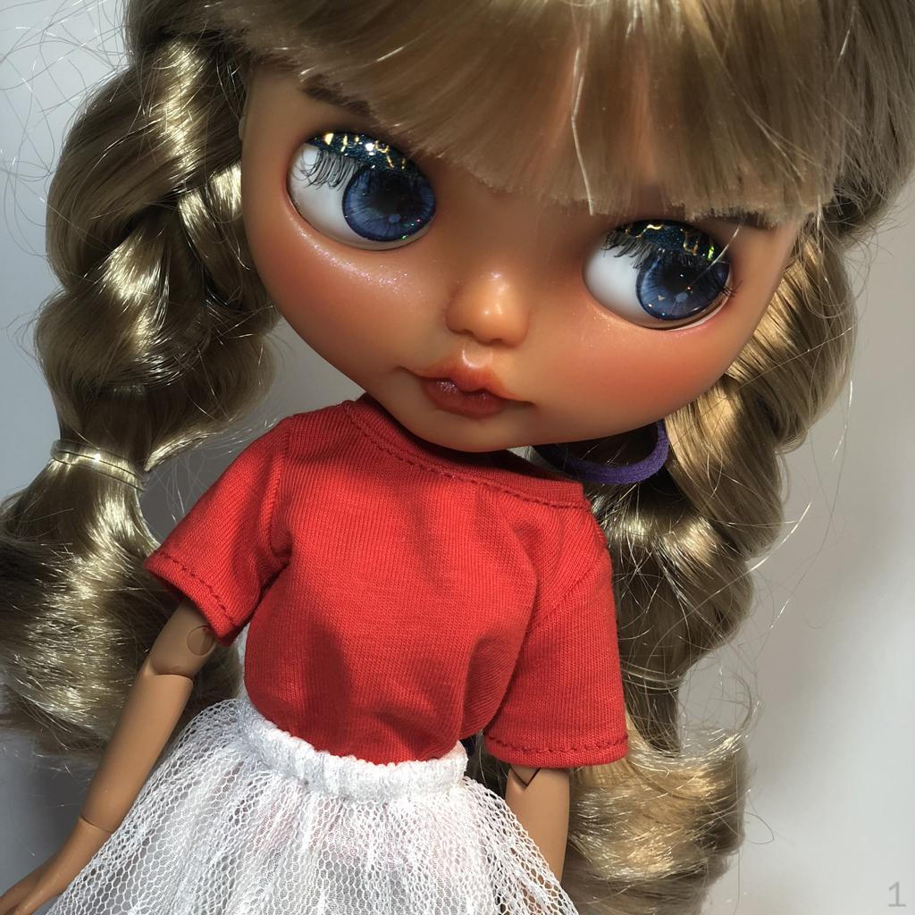 

1/6 Кукольные аксессуары - футболка Одежда для кукол