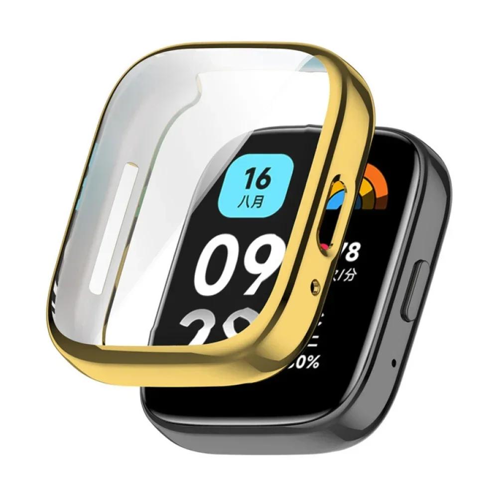 TPU Screen Protector Cover For Xiaomi Redmi Watch 5Active/Lite Smart Watchband Case Protective Shell for Xiaomi Redmi Watch 3