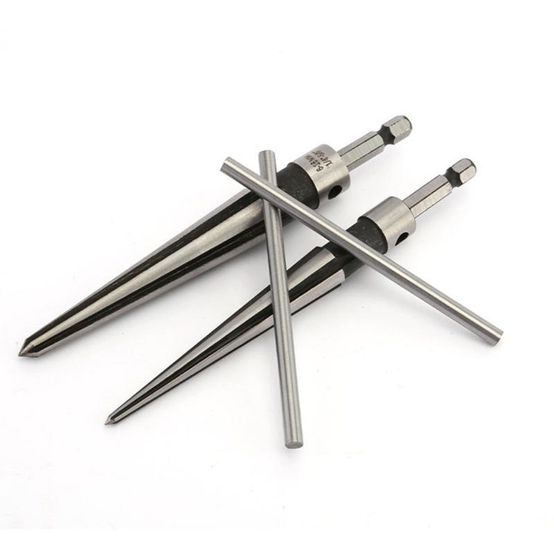 High Precise Taper Reamer For Metal And Woodworking Tapered Drill Bit Comfortable Grip Bearing Steel Construction