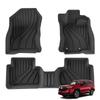 ZUNDUO 3D Floor Mats for Subaru Forester SL Series Model April Custom Designed for the Forester Made of TPE and Easy Row Interior Parts and Set