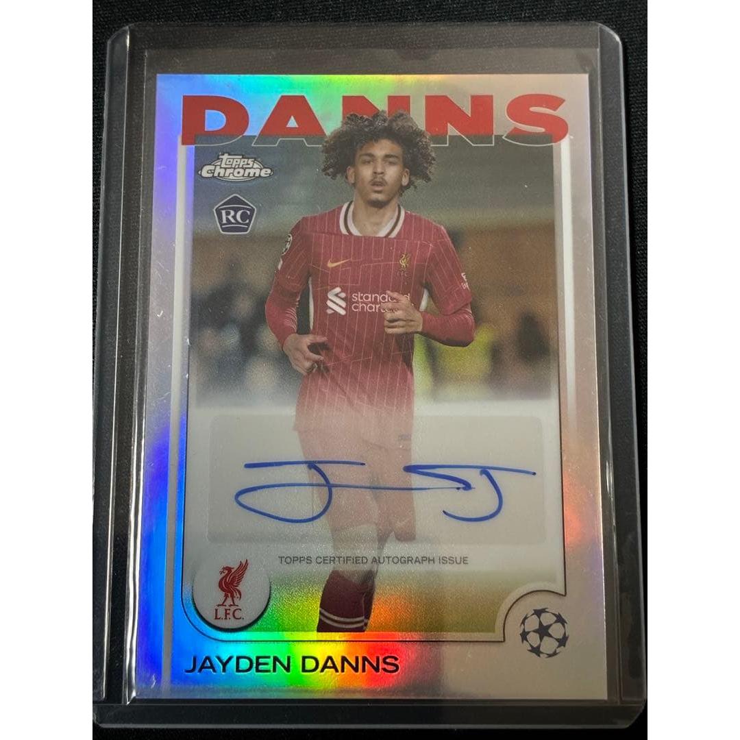 Used Jayden Danns autograph card
