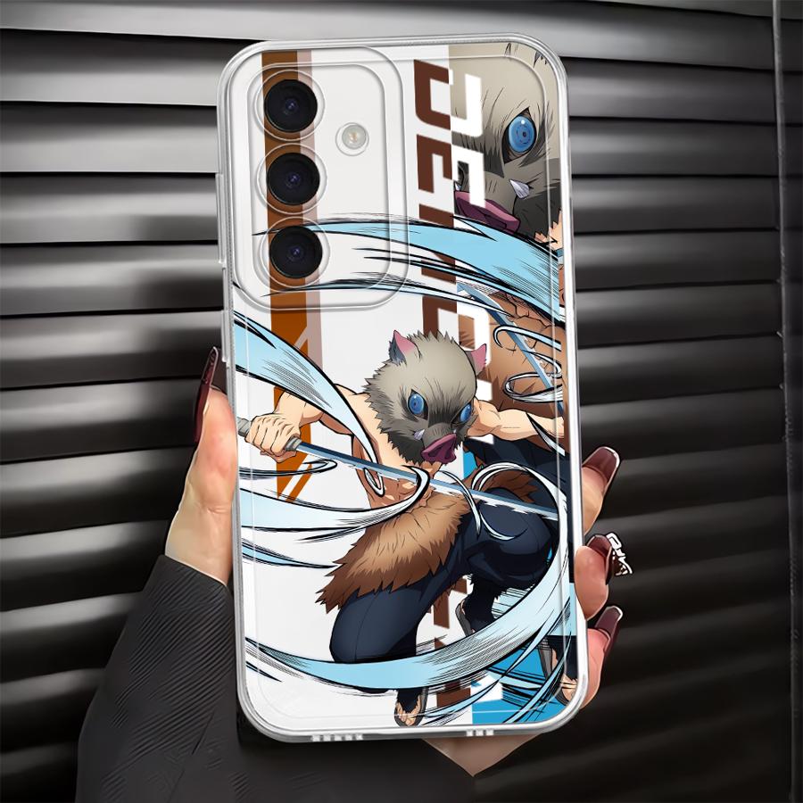 Case for Samsung Galaxy A57 A55 A52 A25 A51 A14 A16 A56 A26 A24 A34 A35 A36 A37 A54 A15 A52 A17 Phone Cover A31 D-Demon S-Slayer