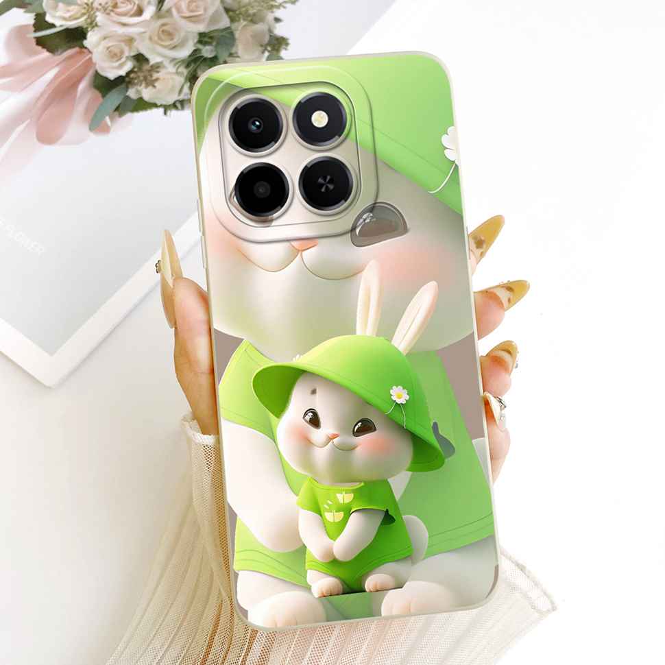 For Honor X6c Case Beautiful Sunflower Shockproof Protection Phone Case For Honor X 6c X 6b X6b X 6a X6a 4G Soft Silicon Cover