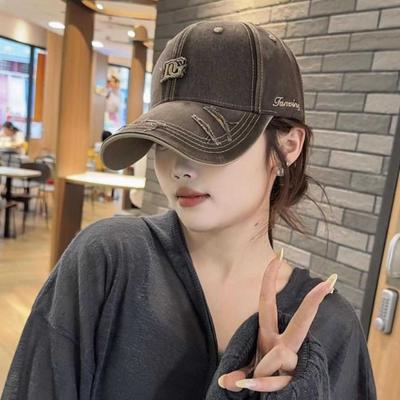 Trendy Baseball Caps For Men And Women With Big Head Circumference, Wide Brim, Sunshade And Sun Protection Peaked Caps To Show Their Faces