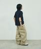 SCALLYWAG [Ryu Jung-Ran × Skelly Wung] Pull Up Straight Cotton Pants [Beige]