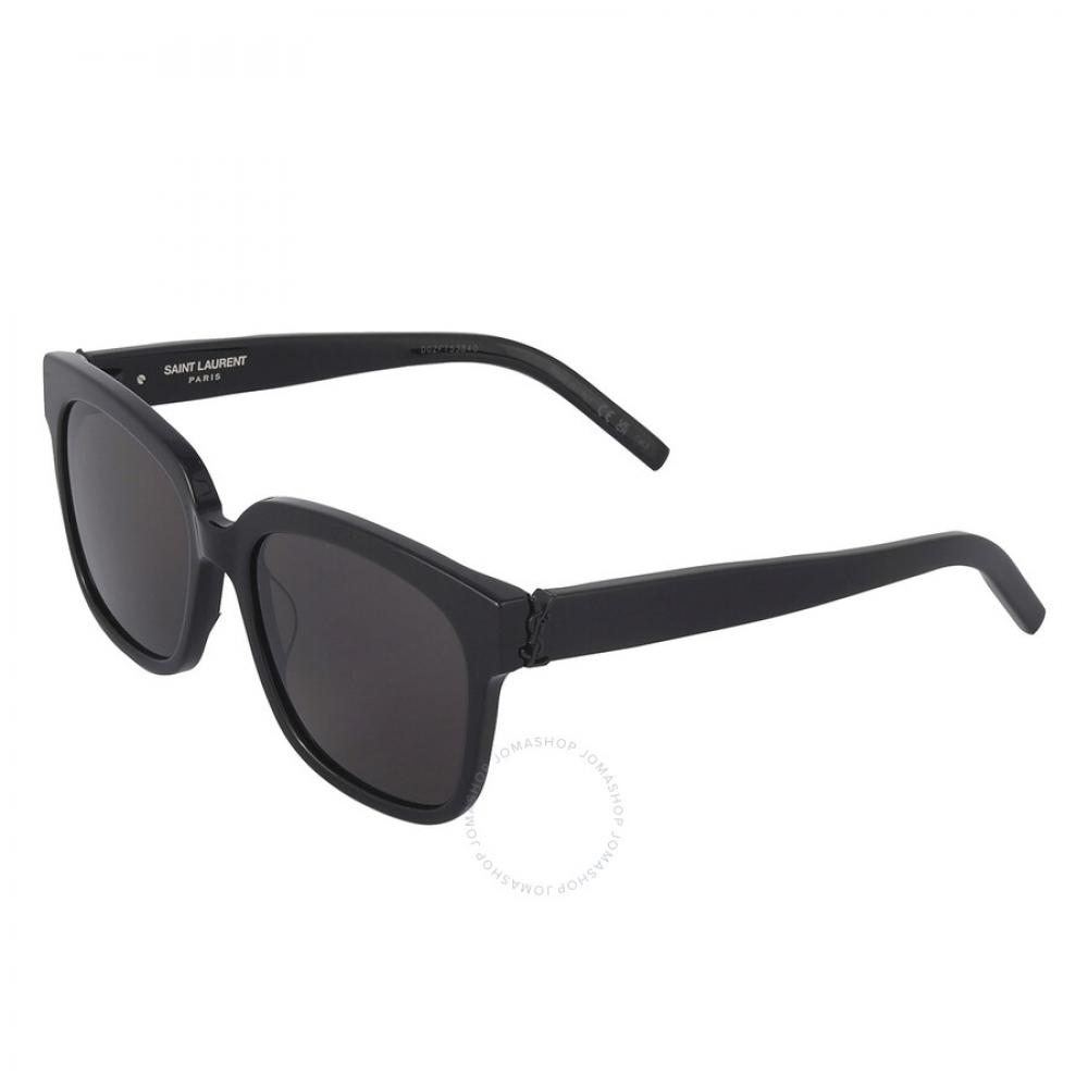 Saint Laurent Grey Square Ladies Sunglasses Sl M40 001 54