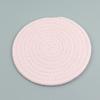 Abay Cotton Woven Round Placemat & Coaster Set