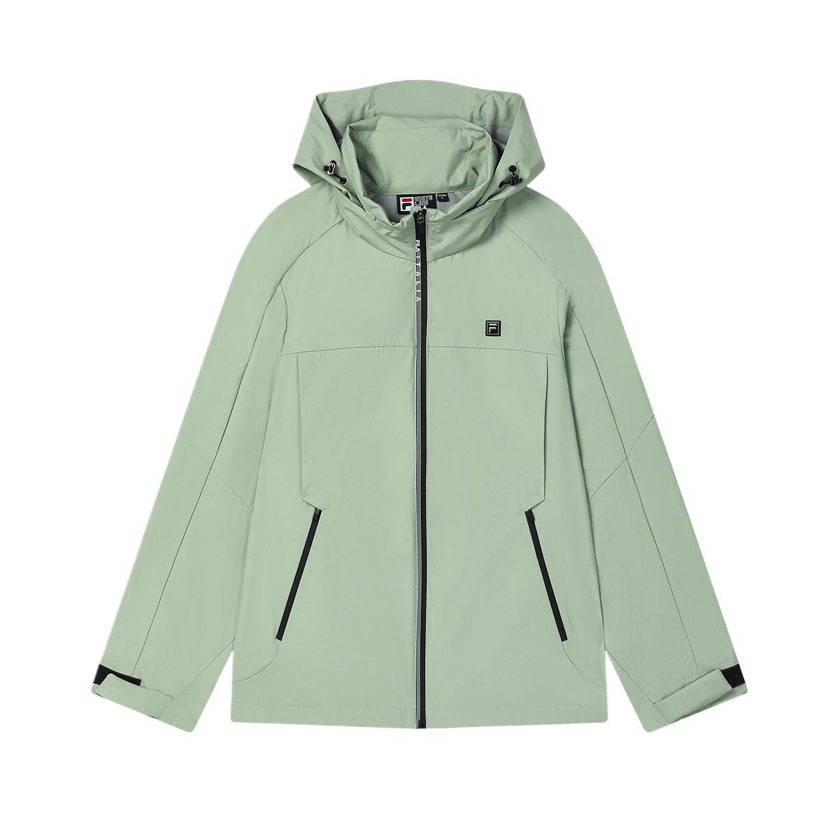 FILA WHITE Jackets Men s Emerald Green Hooded Moderate Other F11M533702F-GN XXL