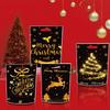 50Pcs PP Christmas Candy Bag Cartoon Style Christmas Gift Bag  Christmas Party