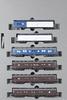 KATO N Spur Zugset Modelleisenbahn Personenwagen Post-/Gepäckwagen Tokaido/Sanyo 6-teilig 10-899