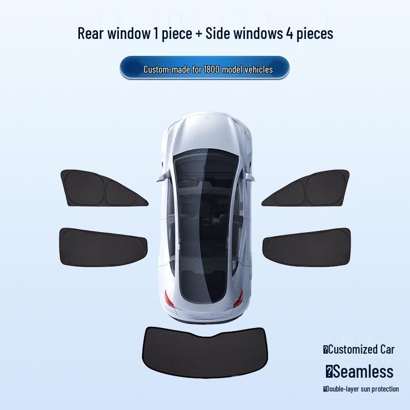 Trax, Jingcheng, Captiva, Chevrolet, Malibu Full Coverage Privacy Side Window Sunshade