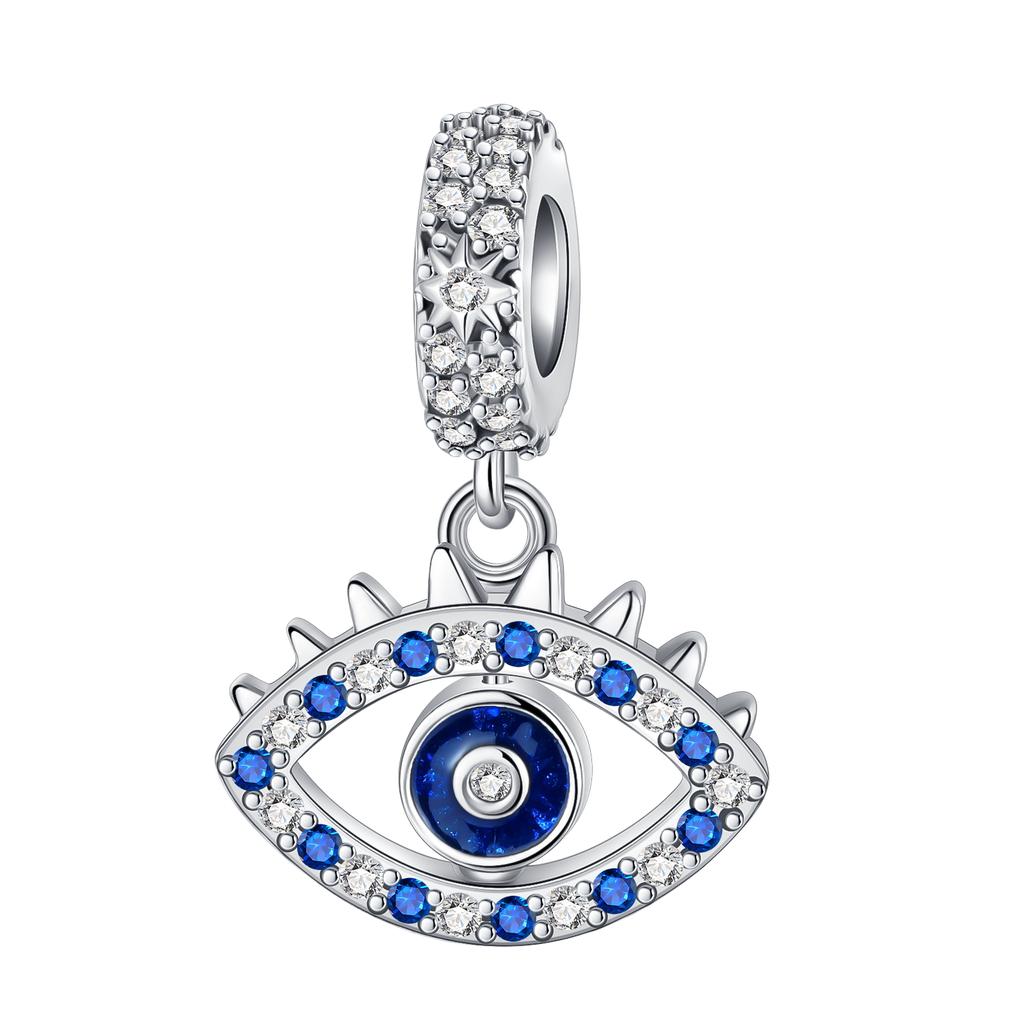 925 Silver The Bible Beads Cross Flower Bird Pendant Fit Bracelet Charm Bead Necklace Diy Female Jewelry Woman Gift