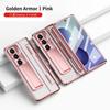Magnetic Snap-On Case With Kickstand Galaxy Z Fold 8 7 5 4 3 PC Hard Shell Protective Cover